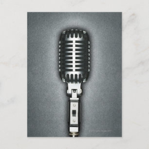 Carte Postale A Classic microphone