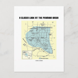 Carte Postale A Closer Look At the Permian Basin (Map)