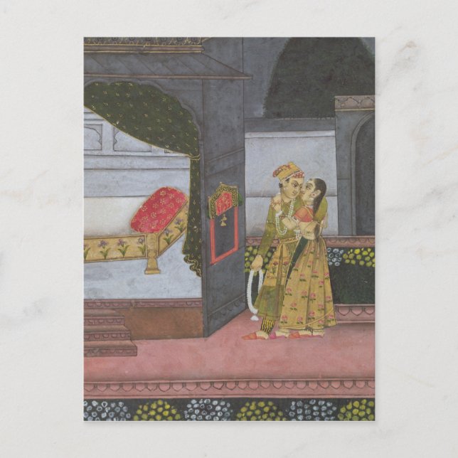 Carte Postale A Couple, illustration de 'Malavi Ragini' (Devant)