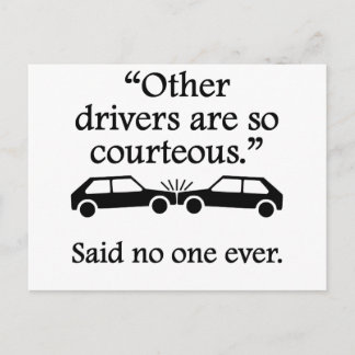 Carte Postale A Dit Personne Jamais : Autres Conducteurs