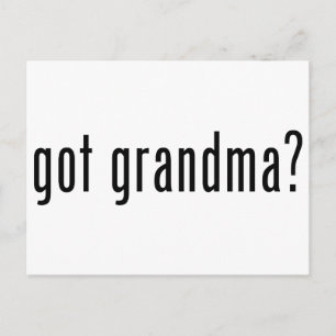 Carte Postale a eu grand-mère ?