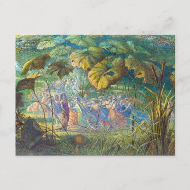Carte Postale À Fairyland : Une Danse Elfin (Devant)