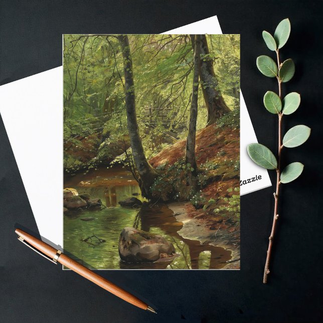 Carte Postale A Forest Stream (1895) (Créateur téléchargé)