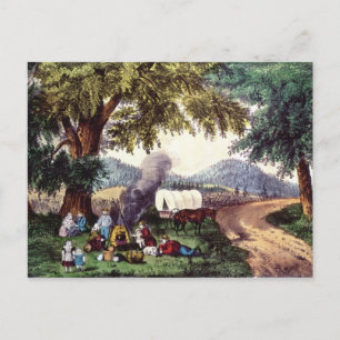 Carte Postale A Halt by the Wayside
