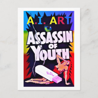 Carte Postale A.I. Art - Assassin of Youth