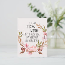 À la force des femmes Pink Peony