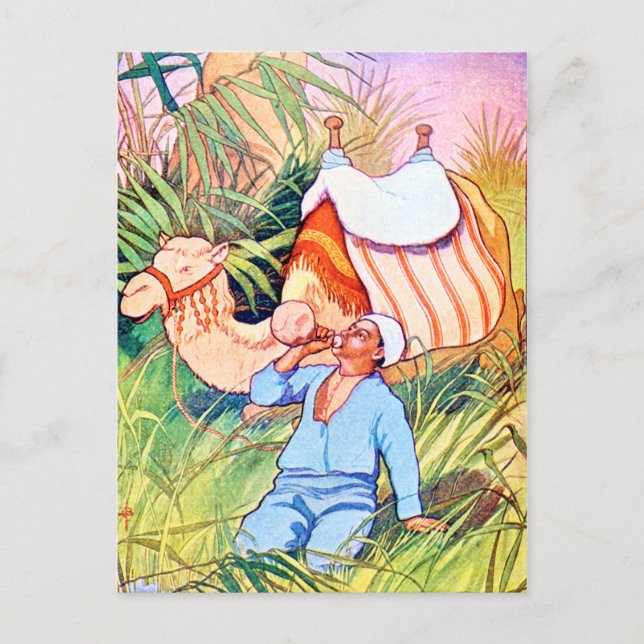 Carte Postale À L'Oasis (Devant)