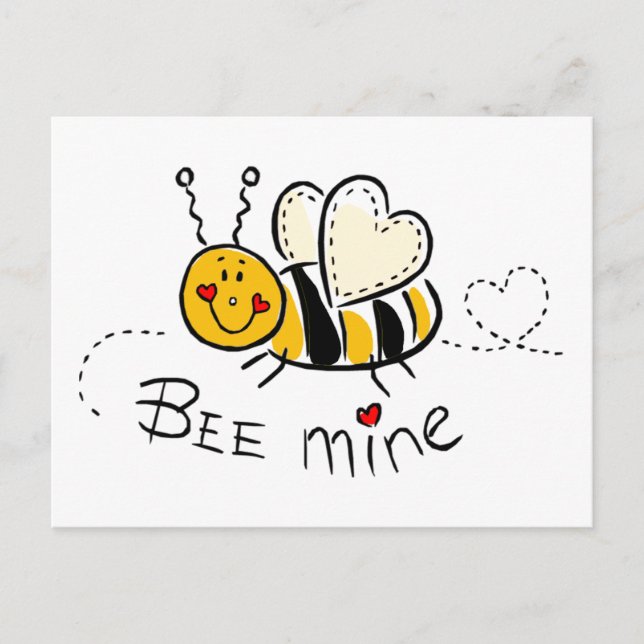 Carte Postale À moi abeille (Devant)