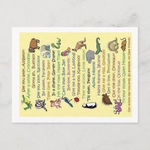 Carte Postale À Plus Tard, Alligator !