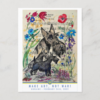 Carte Postale À Propos De L'Artiste