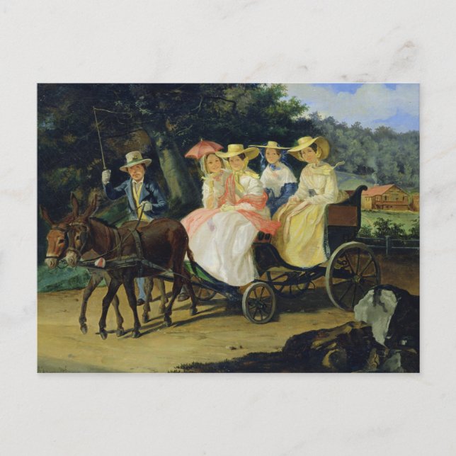 Carte Postale A Run, 1845-46 (Devant)