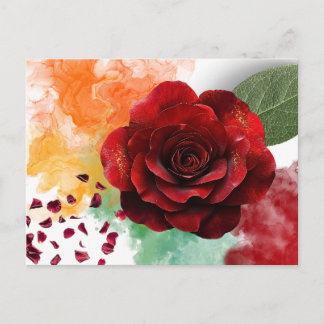 Carte Postale A Soft Bloom Inspirational Postcard