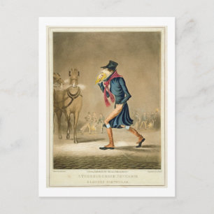 Carte Postale A Thoroughbred November & London Particulier, engr