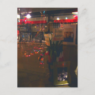 Carte Postale A travers la fenêtre du Musée Italien Américain