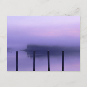 Carte postale "A travers un verre, sombre"