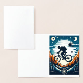 Carte postale à vélos