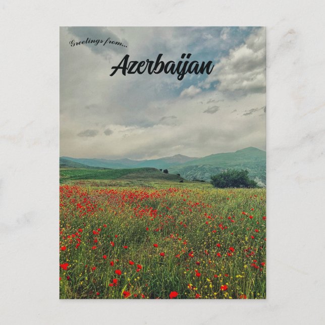 Carte Postale A View of Ismailli Azerbaijan (Devant)