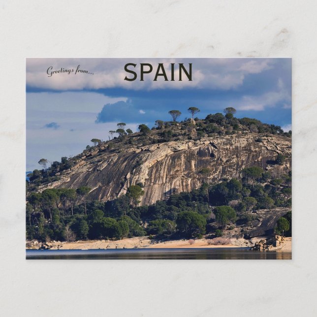 Carte Postale A View of Sierra Oeste Madrid Spain (Devant)