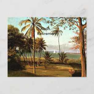 Carte Postale Aaah...Retraite, Scène Floride,