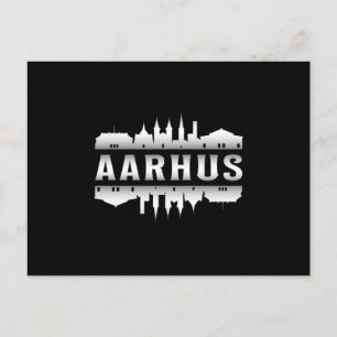 Carte Postale Aarhus Danemark City Skyline Cityscape Funny Cadea