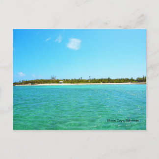 Carte Postale Abaco Cays