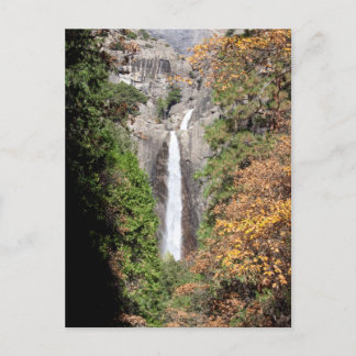 Carte Postale Abaissez Yosemite Falls en novembre