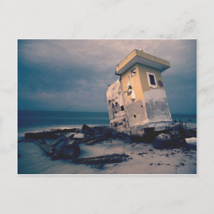 Carte postale Abandon de la structure du bord de m