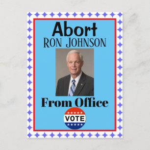 Carte Postale Abandonner Ron Johnson