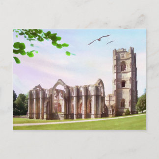 Carte Postale Abbaye de fontaines