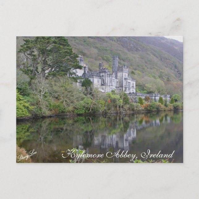 Carte Postale Abbaye de Kylemore, Irlande (Devant)