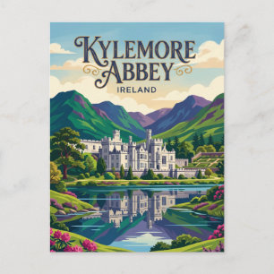 Carte Postale Abbaye de Kylemore Irlande