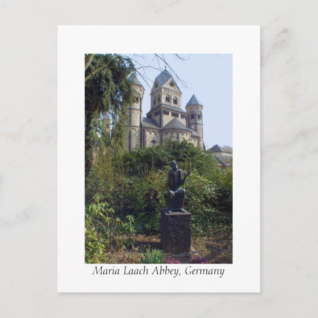 Carte Postale Abbaye de Maria Laach, Eifel, Allemagne (Devant)
