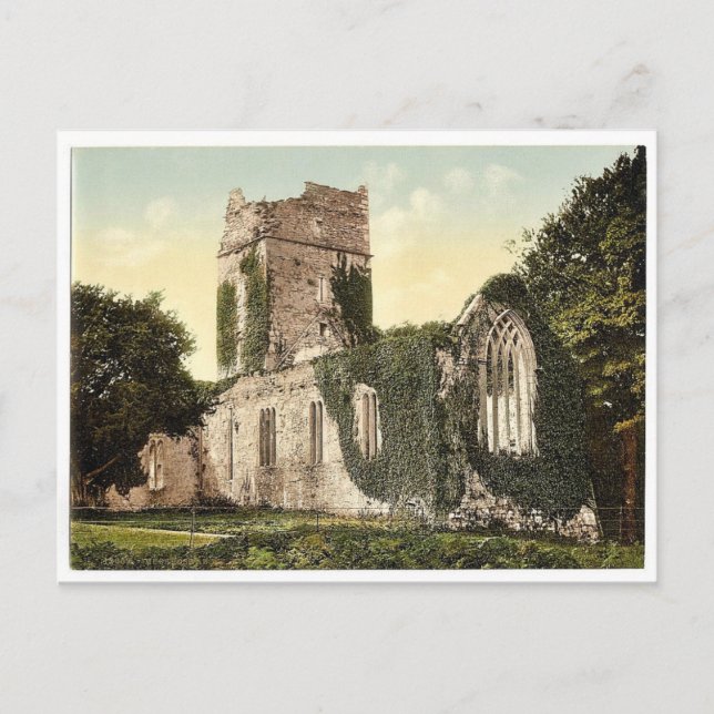 Carte Postale Abbaye de Muckross. Killarney. Co. Kerry, Irlande (Devant)
