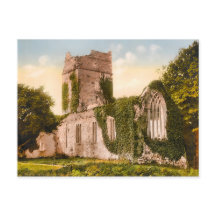 Abbaye de Muckross vintage Killarney Irlande