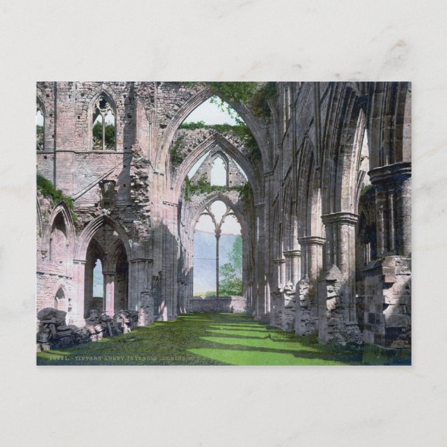Carte Postale Abbaye de Tintern (Devant)