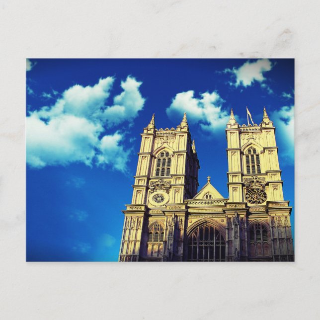 Carte Postale Abbaye de Westminster (Devant)