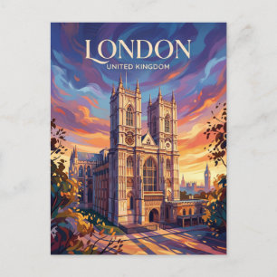 Carte Postale Abbaye de Westminster Royaume-Uni