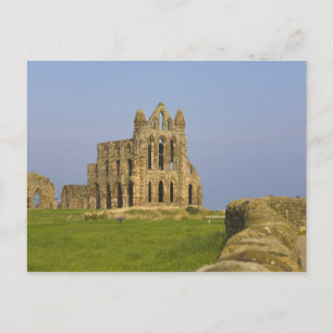 Carte Postale Abbaye de Whitby, Whitby, Yorkshire du Nord, Angle
