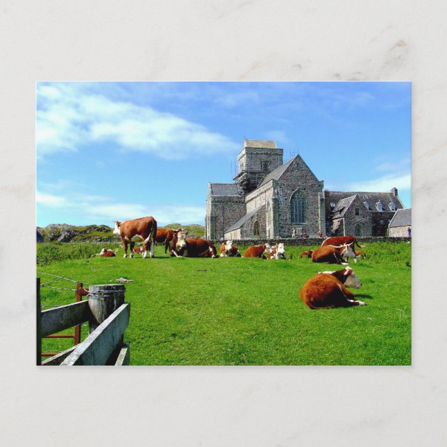 Carte Postale Abbaye d'Iona (Devant)