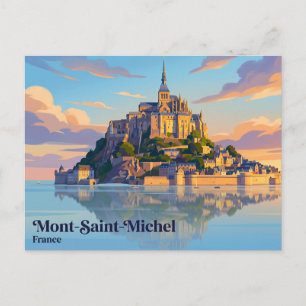 Carte Postale Abbaye du Mont-Saint-Michel France