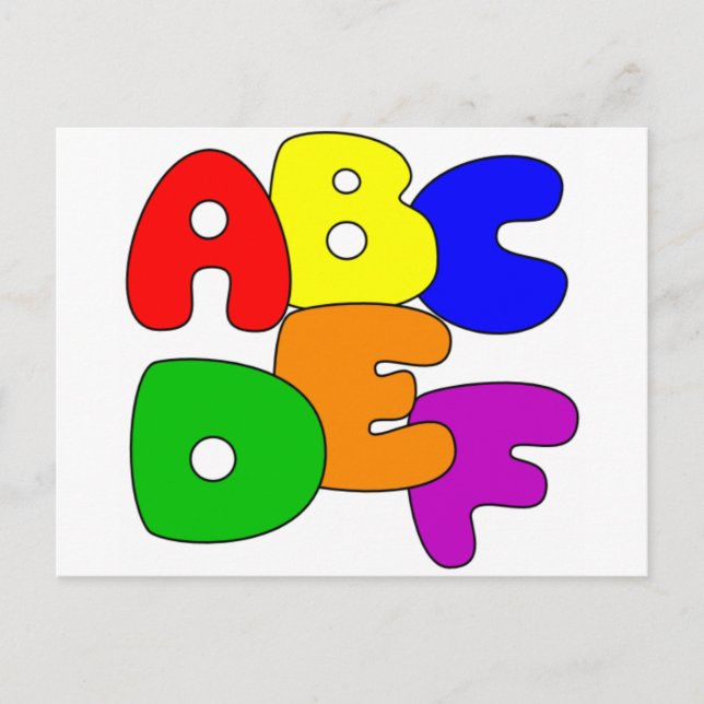 CARTE POSTALE ABC (Devant)