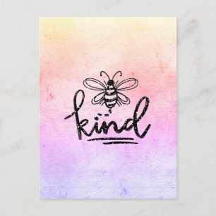 Carte Postale Abee Genre Rainbow Ombre