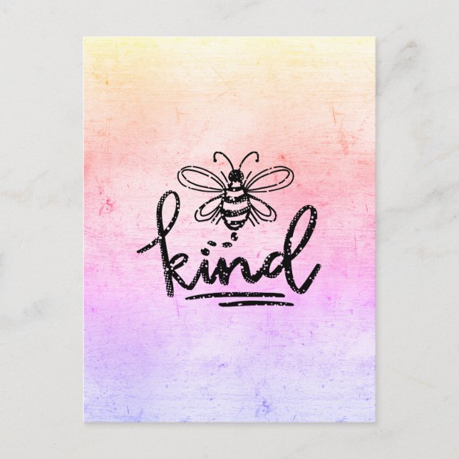 Carte Postale Abee Genre Rainbow Ombre (Devant)