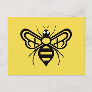 Carte postale Abeille de miel