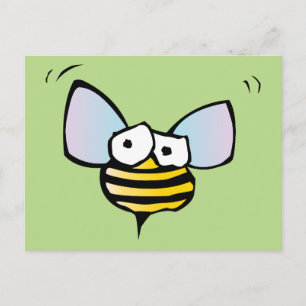Carte postale Abeille de miel