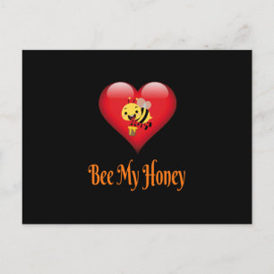 Carte Postale Abeille Mon Miel Sauvez Le Cadeau Abeilles