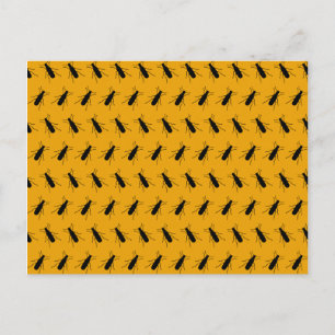Carte Postale Abeilles piquées à la Polka