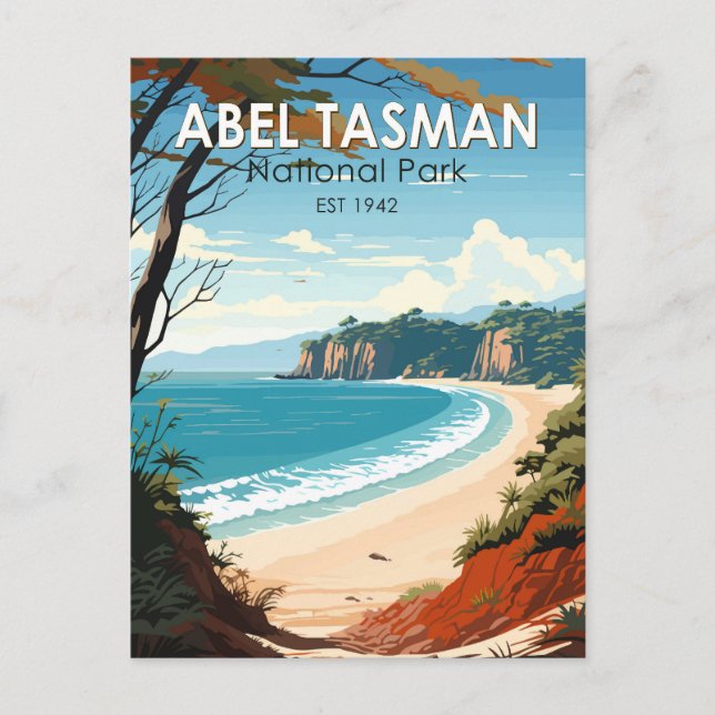 Carte Postale Abel Tasman National Park Nouvelle-Zélande Travel  (Devant)