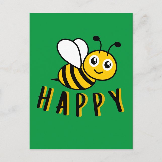 Carte Postale Abey Happy (Devant)
