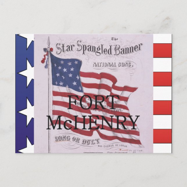Carte Postale ABH Fort McHenry (Devant)